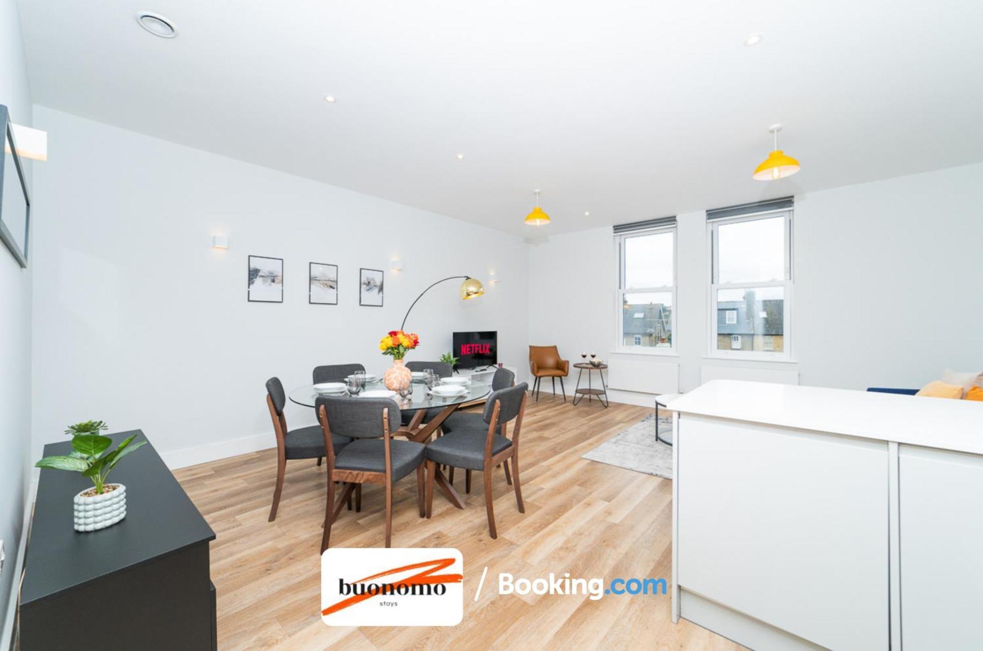 Two Bedroom Apartment At Buonomo Stays Short Lets & Serviced Accommodation Close To Wimbledon Tennis Courts London Kültér fotó