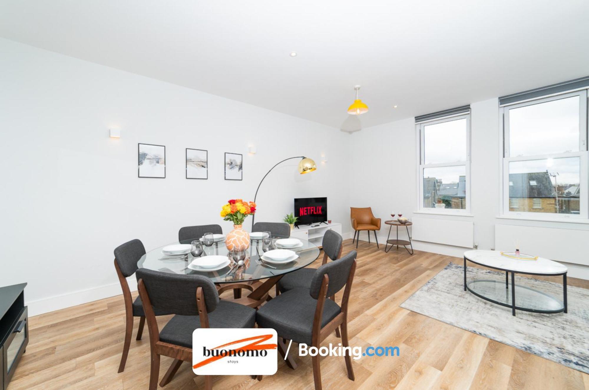 Two Bedroom Apartment At Buonomo Stays Short Lets & Serviced Accommodation Close To Wimbledon Tennis Courts London Kültér fotó